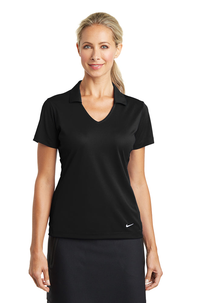 Ladies Nike 637165 Vertical Mesh Polo | Logo Shirts Direct