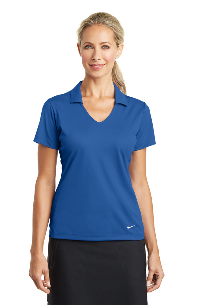 Ladies Nike 637165 Vertical Mesh Polo | Logo Shirts Direct