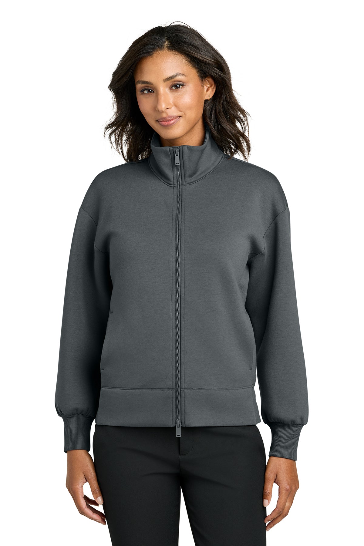 Mercer+Mettle Women's Soft Spacer Full-Zip. MM3103
