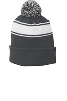 Sport Tek Iron Grey/White
