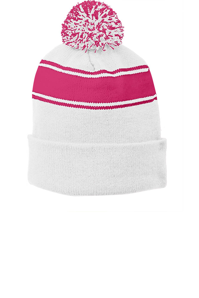 isecai Whimsy Beanie pink×white isecai Whimgy Beanie Gray×Pink（isecai Whimsy Beanie pink