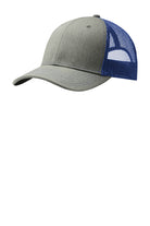 Port Authority Heather Grey/Black
