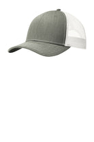 Port Authority Heather Grey/Rich Navy