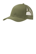 Port Authority Heather Grey/White