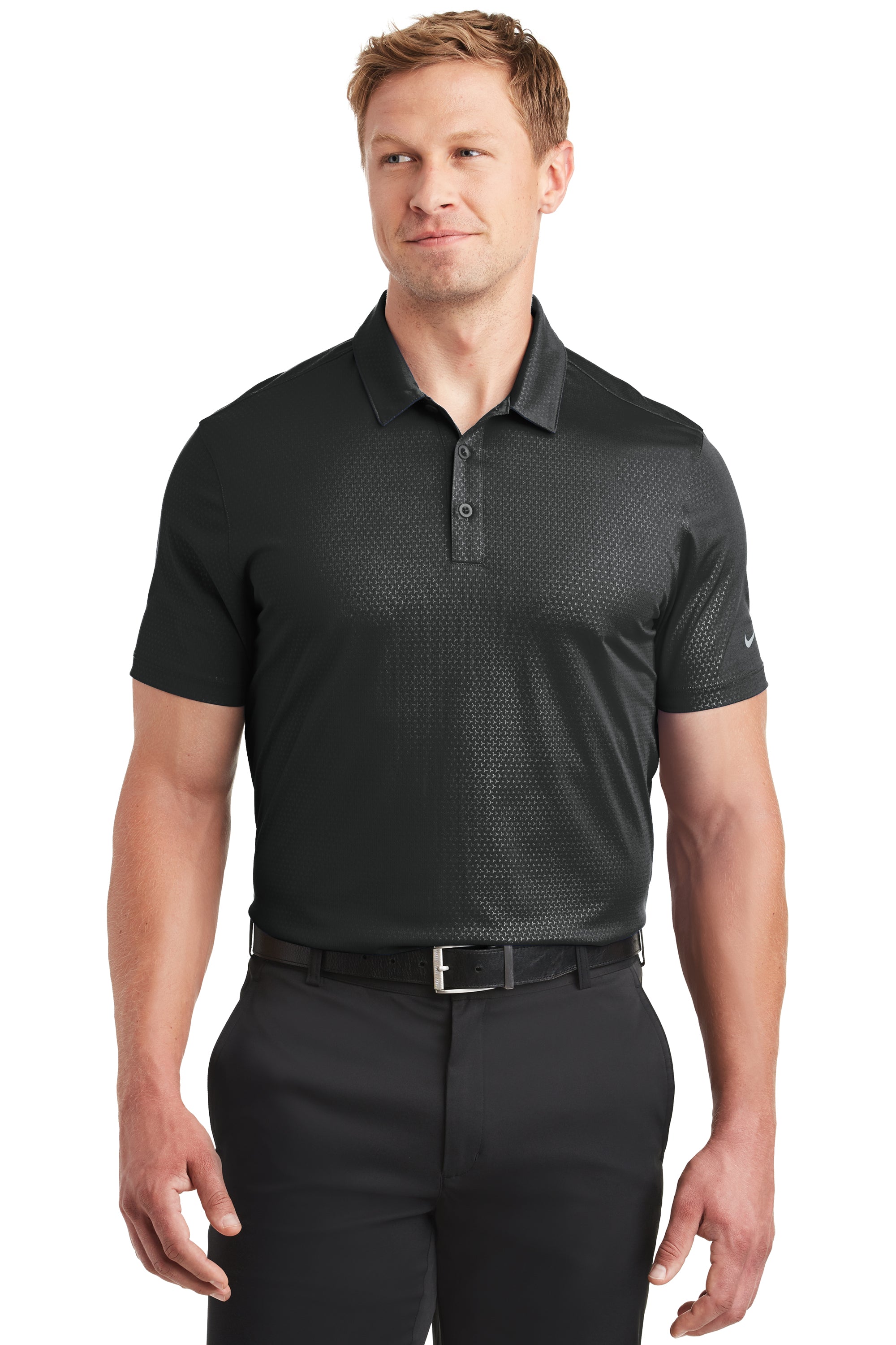 nike men's vapor textured blade golf polo