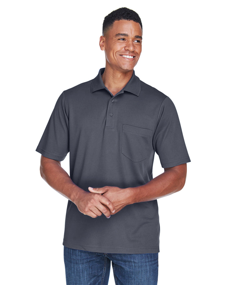 CORE365 88181P Men's Performance Pique Pocket Polo Shirt