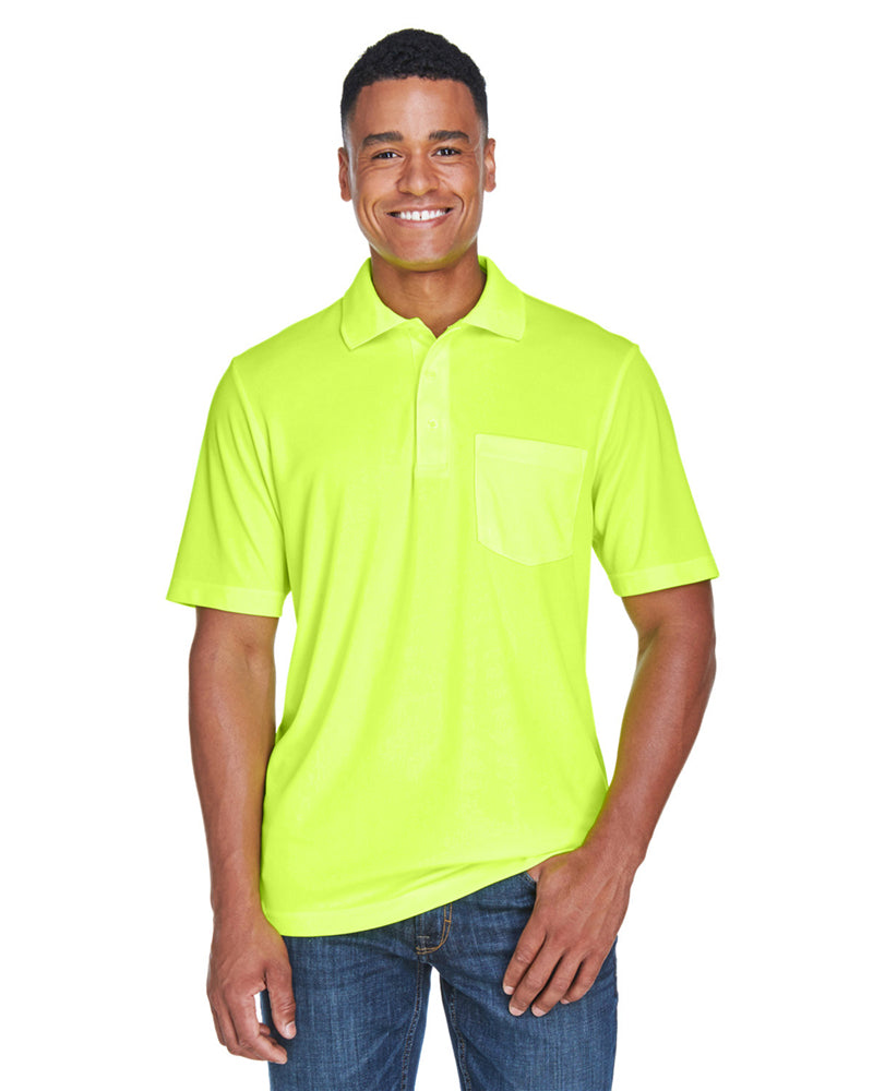CORE365 88181P Men's Performance Pique Pocket Polo Shirt