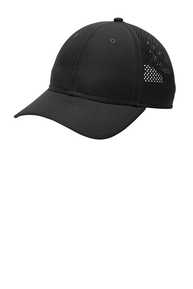 TEN×HIDE×ERA CAP BLACK New Era Perforated Performance Adjustable Cap