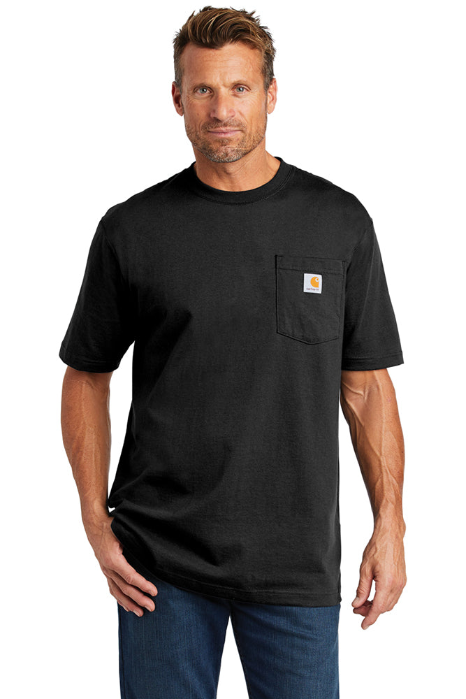 Carhartt TALL Pocket T-Shirt - Embroidered Logo Workwear