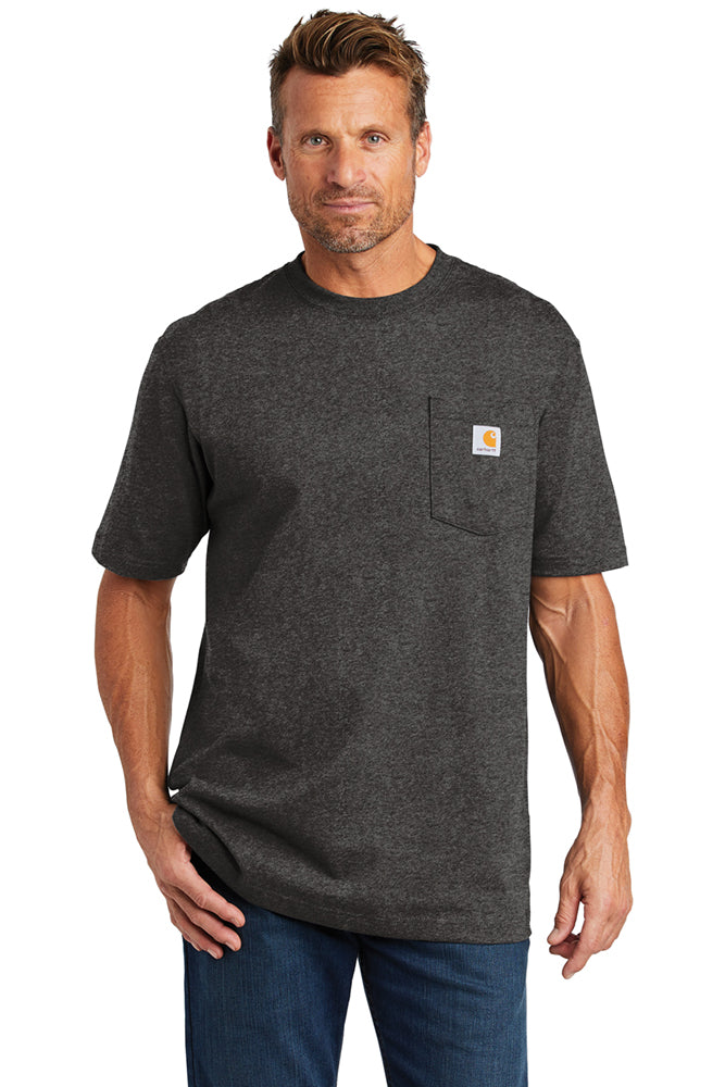 【送料&関税込】Carhartt Short Sleeves Pocket T-shirt Carhartt Men's Force Relaxed Fit Midweight Short-Sleeve