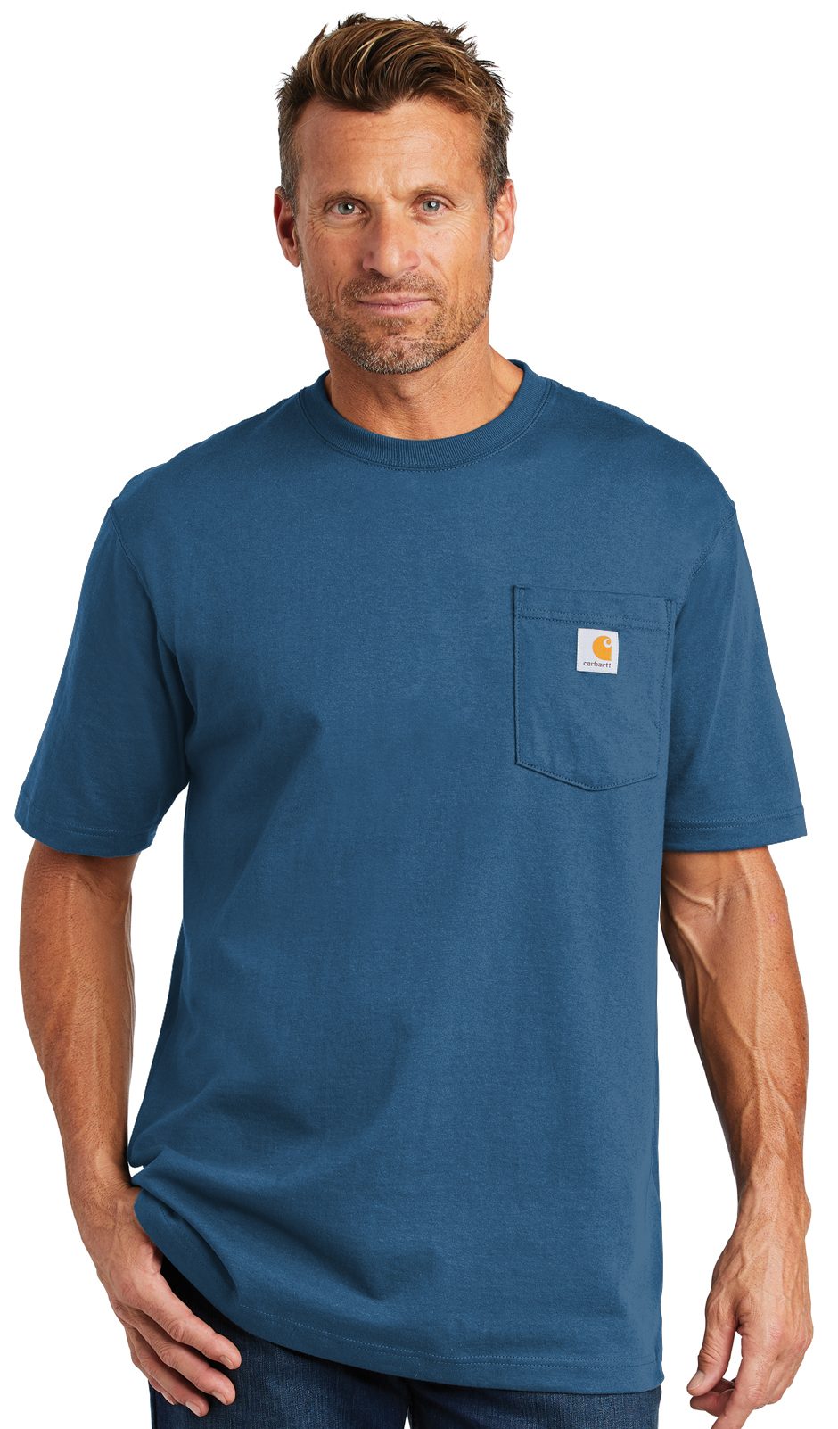 【送料&関税込】Carhartt T-shirt With Applied Pocket Carhartt Men's Force Relaxed Fit Midweight Short-Sleeve