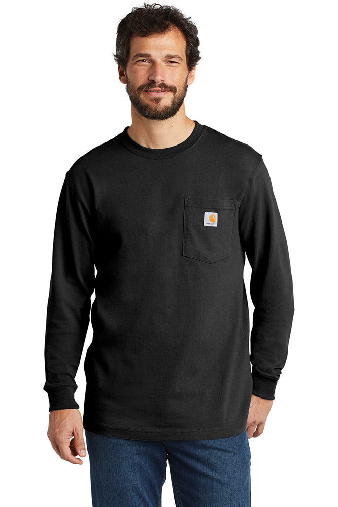 Men's Carhartt K126 Long-Sleeve Pocket T-Shirt