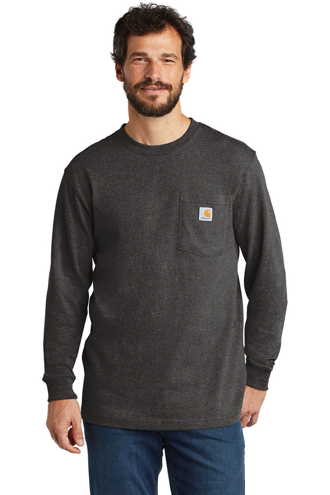 Men's Carhartt K126 Long-Sleeve Pocket T-Shirt