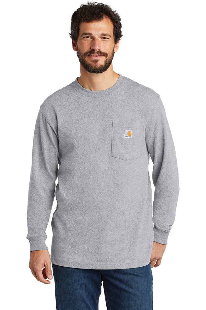 Men's Carhartt K126 Long-Sleeve Pocket T-Shirt