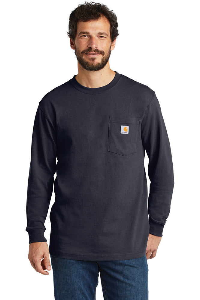 Men's Carhartt K126 Long-Sleeve Pocket T-Shirt