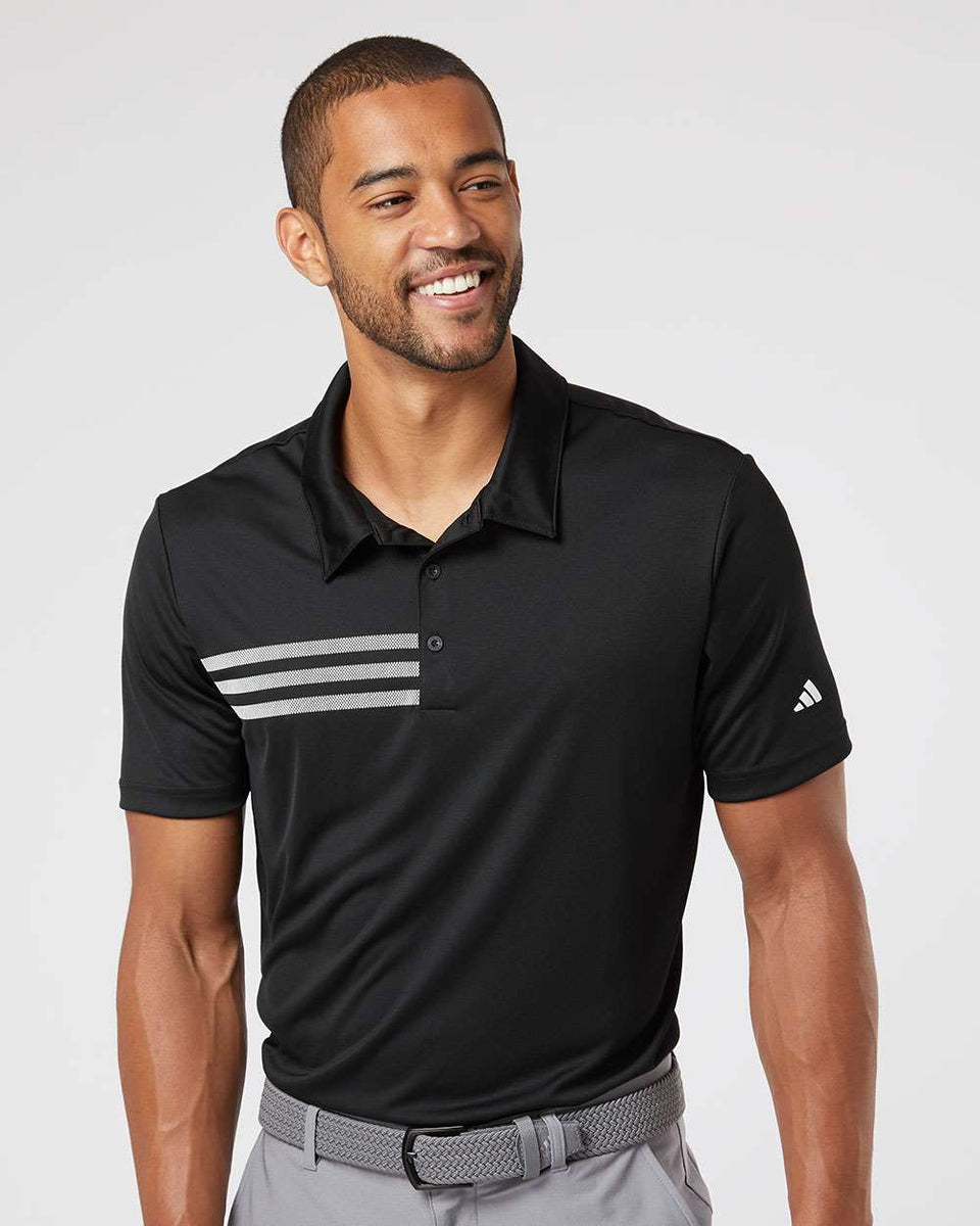 Adidas 3-Stripes Chest Polo. A324 | Logo Shirts Direct