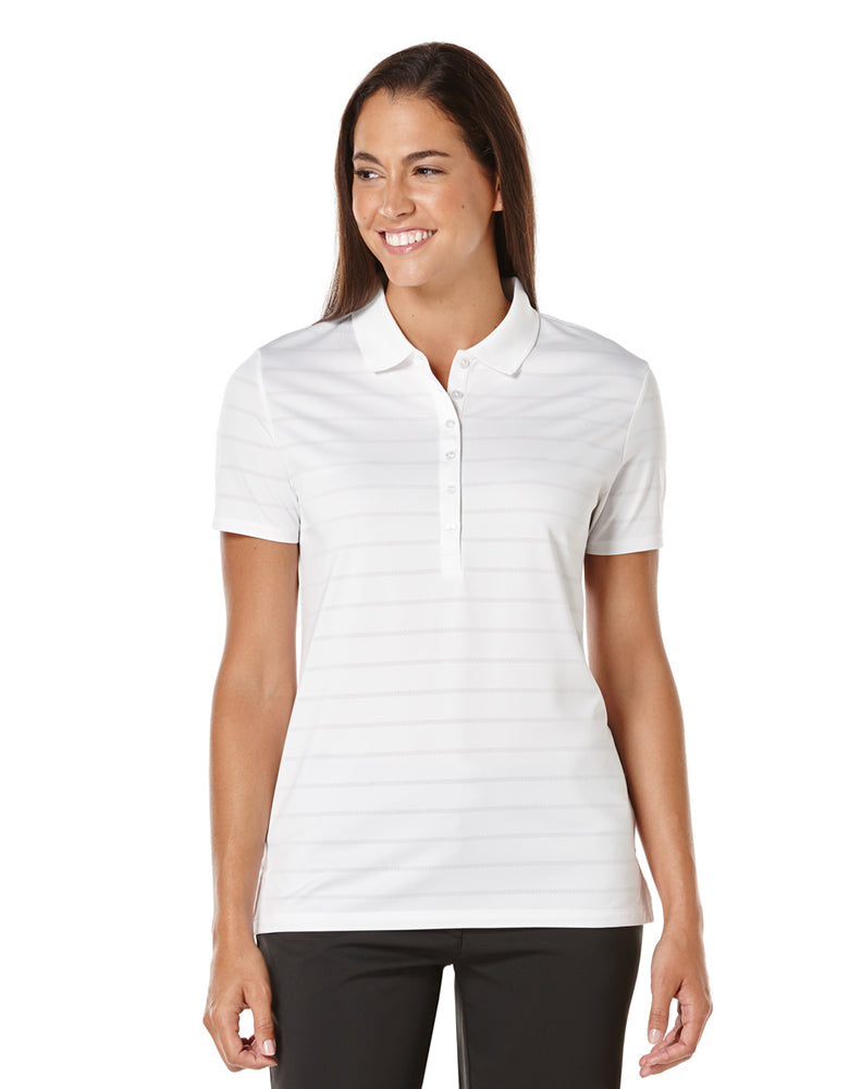 Callaway + CLUBHAUS S/S Polo ホワイト 白 M Mens Swing Tech™ Solid