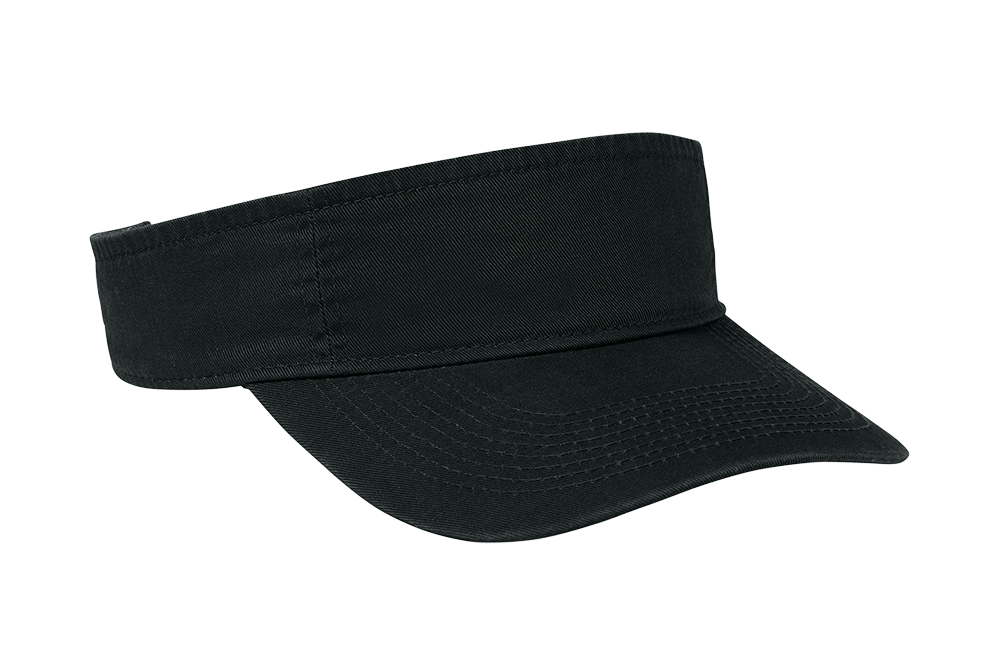 Port Authority CP45 Black Fashion Visor
