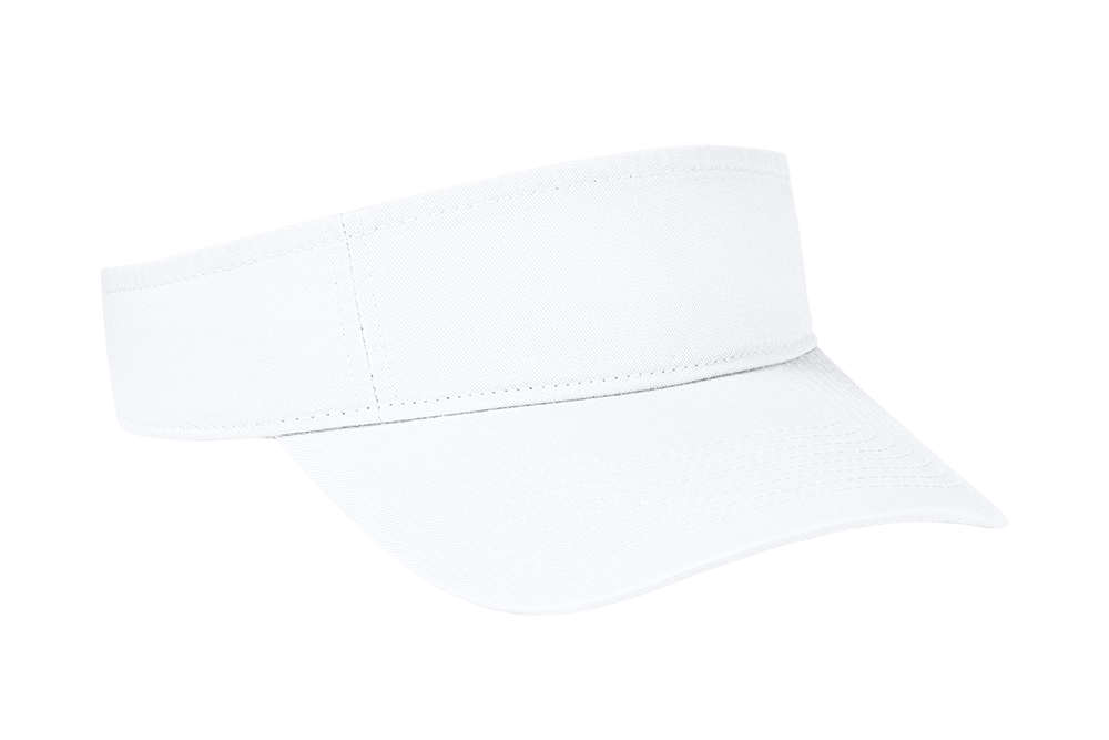 Port Authority CP45 White Fashion Visor