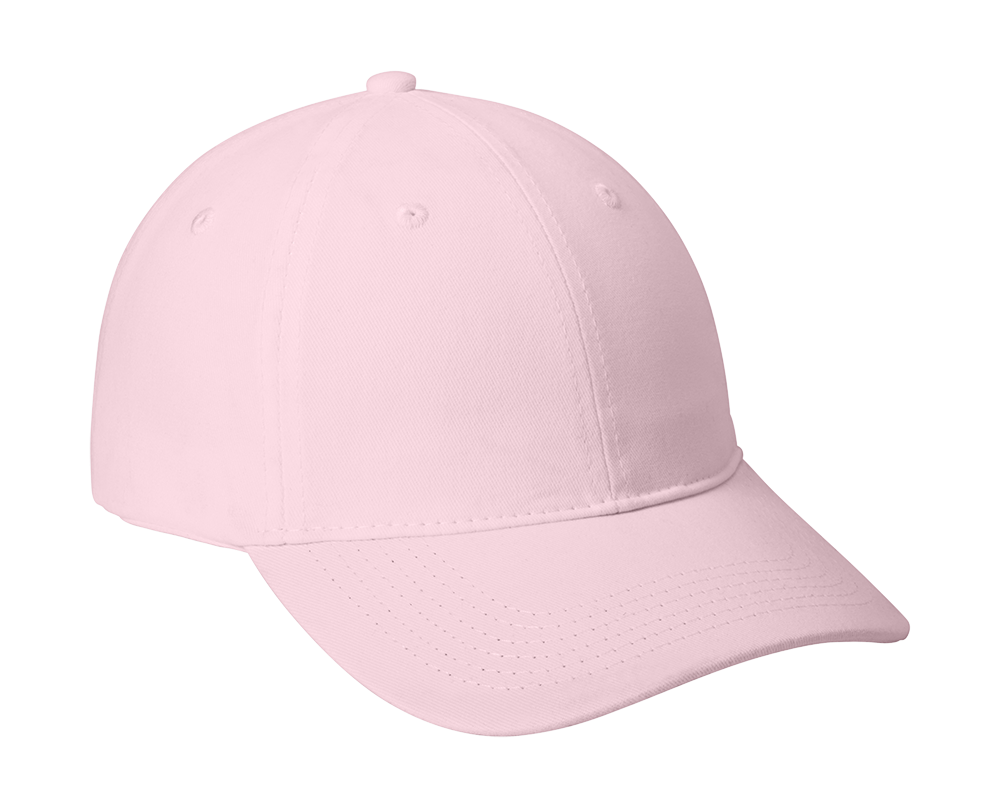 Port Authority Light Pink Brushed Twill Low Profile Cap CP77