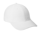 Port Authority White Brushed Twill Low Profile Cap CP77