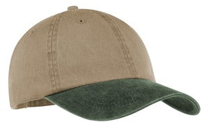 Port Authority Khaki/Maroon