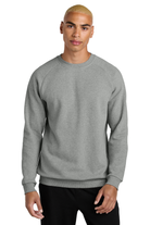 District DT7804 Cloud Fleece Crew Sweatshirt Heathered Steel