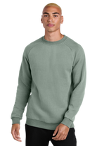 District DT7804 Cloud Fleece Crew Sweatshirt Slate Green