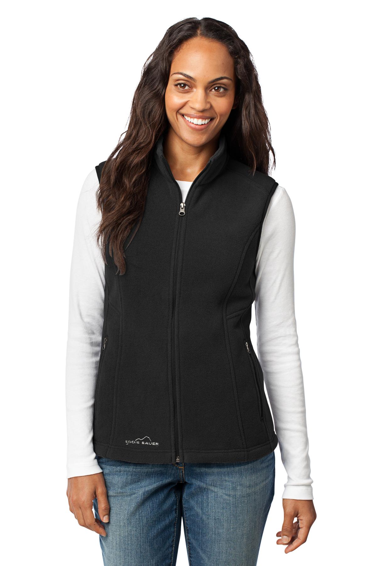 Eddie Bauer Ladies Fleece Vest - EB205 | Logo Shirts Direct