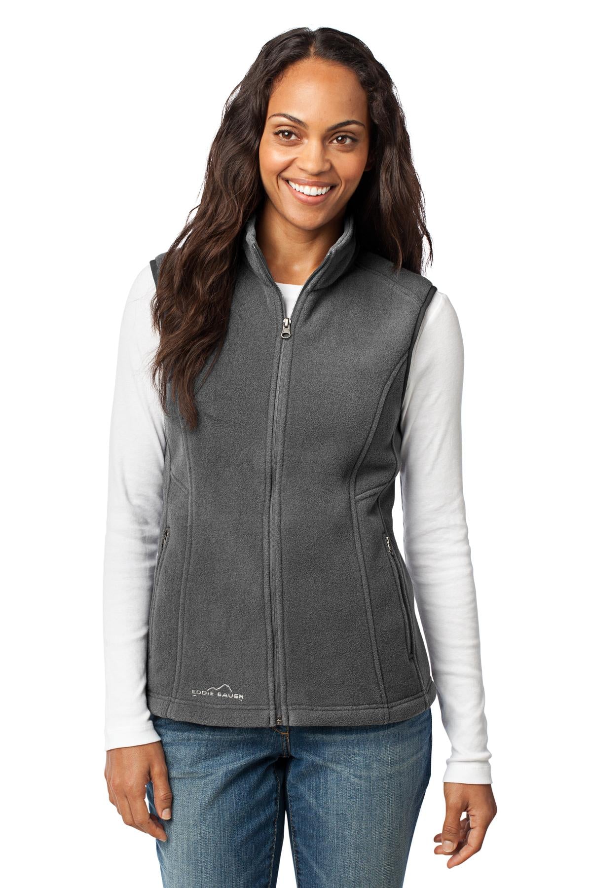 Eddie Bauer Ladies Fleece Vest - EB205 | Logo Shirts Direct