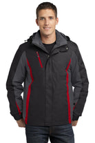 Port Authority Black/Grey/Red