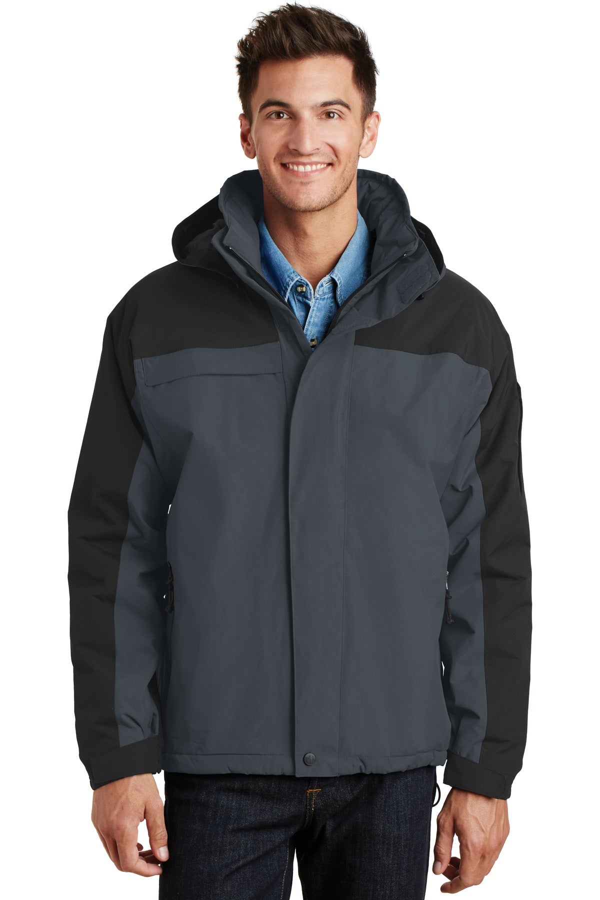 Port Authority Graphite/Black