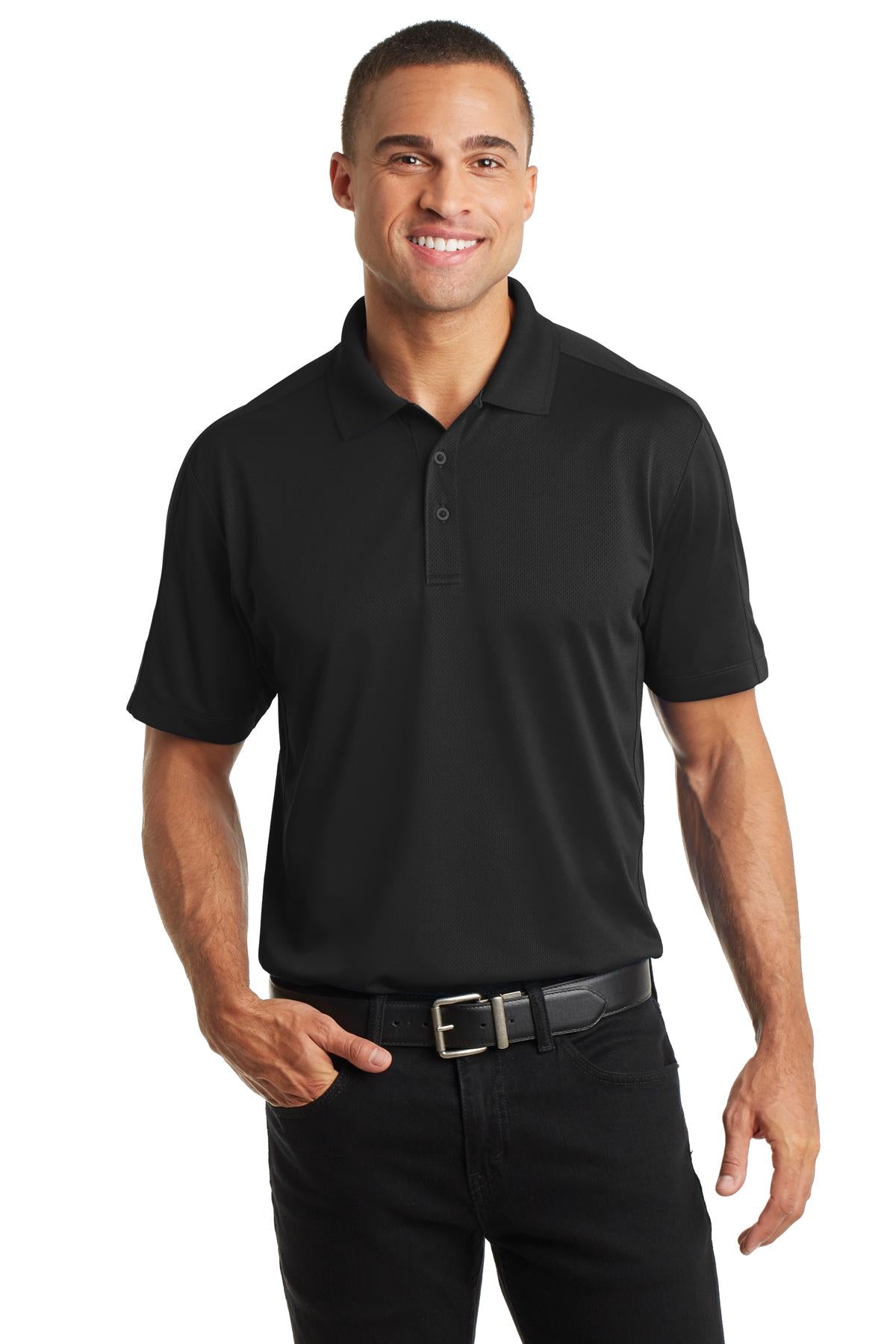 Port Authority K569 Men's Diamond Jacquard Polo Shirt