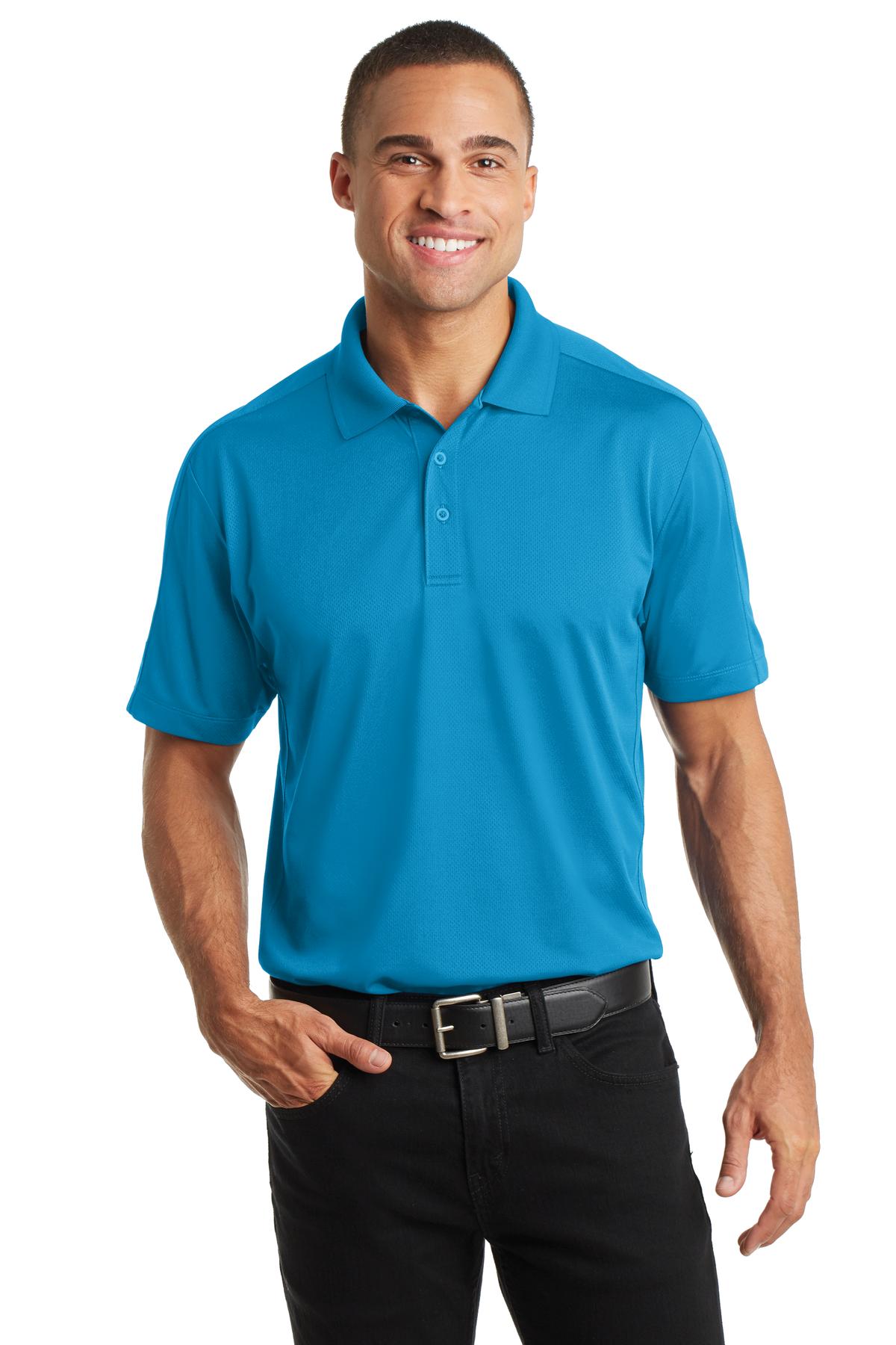 Port Authority K569 Men's Diamond Jacquard Polo Shirt