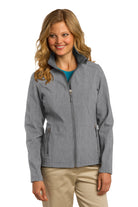 Port Authority Black Charcoal Heather