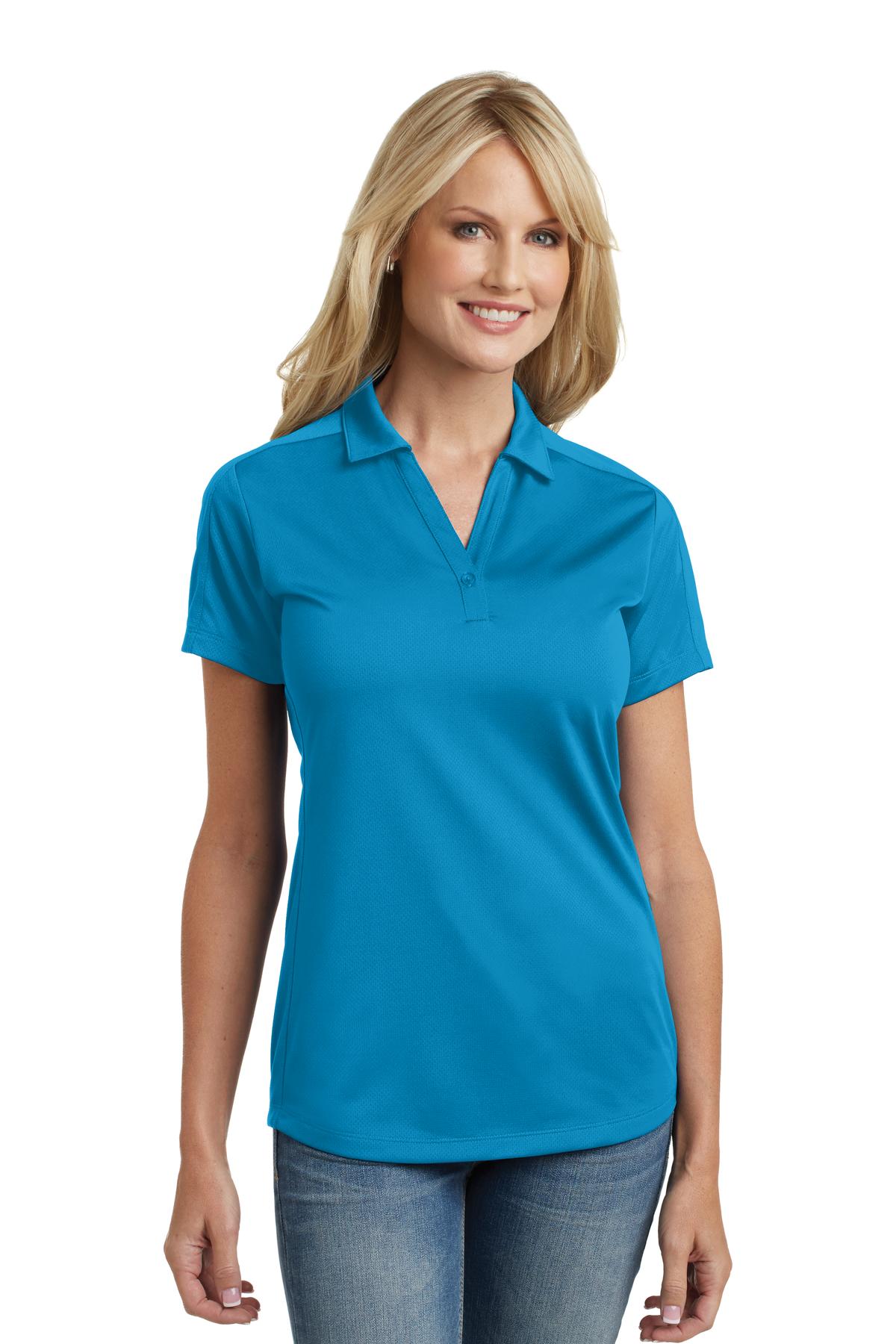 Port Authority Women's Diamond Jacquard Polo. L569.