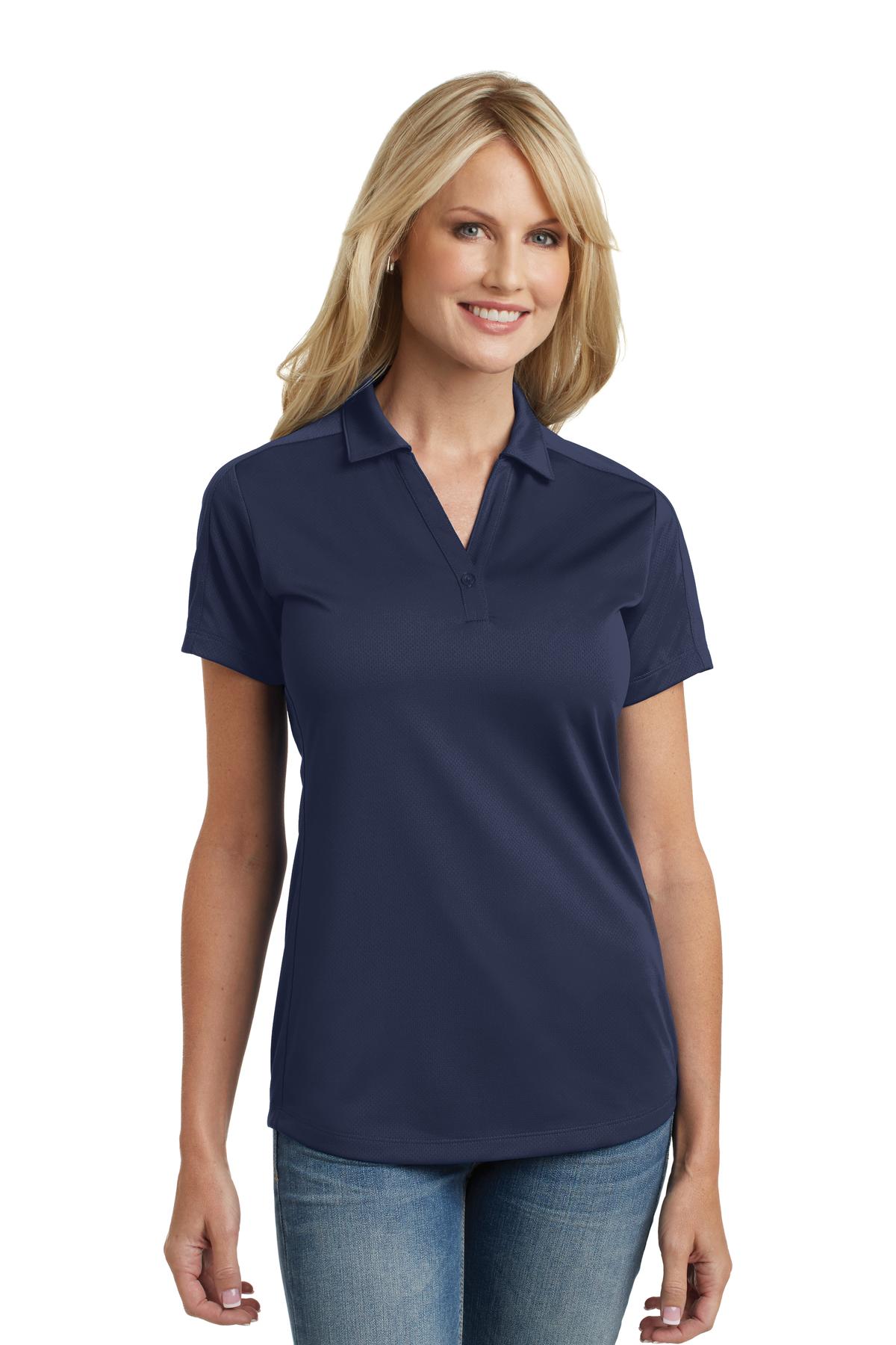 Port Authority Women's Diamond Jacquard Polo. L569.