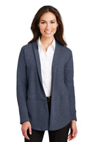 Port Authority Deep Black/Charcoal Heather