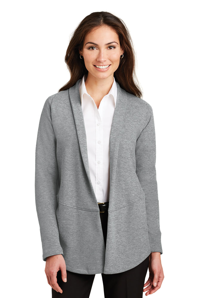 Port Authority Charcoal Heather/Medium Grey Heather