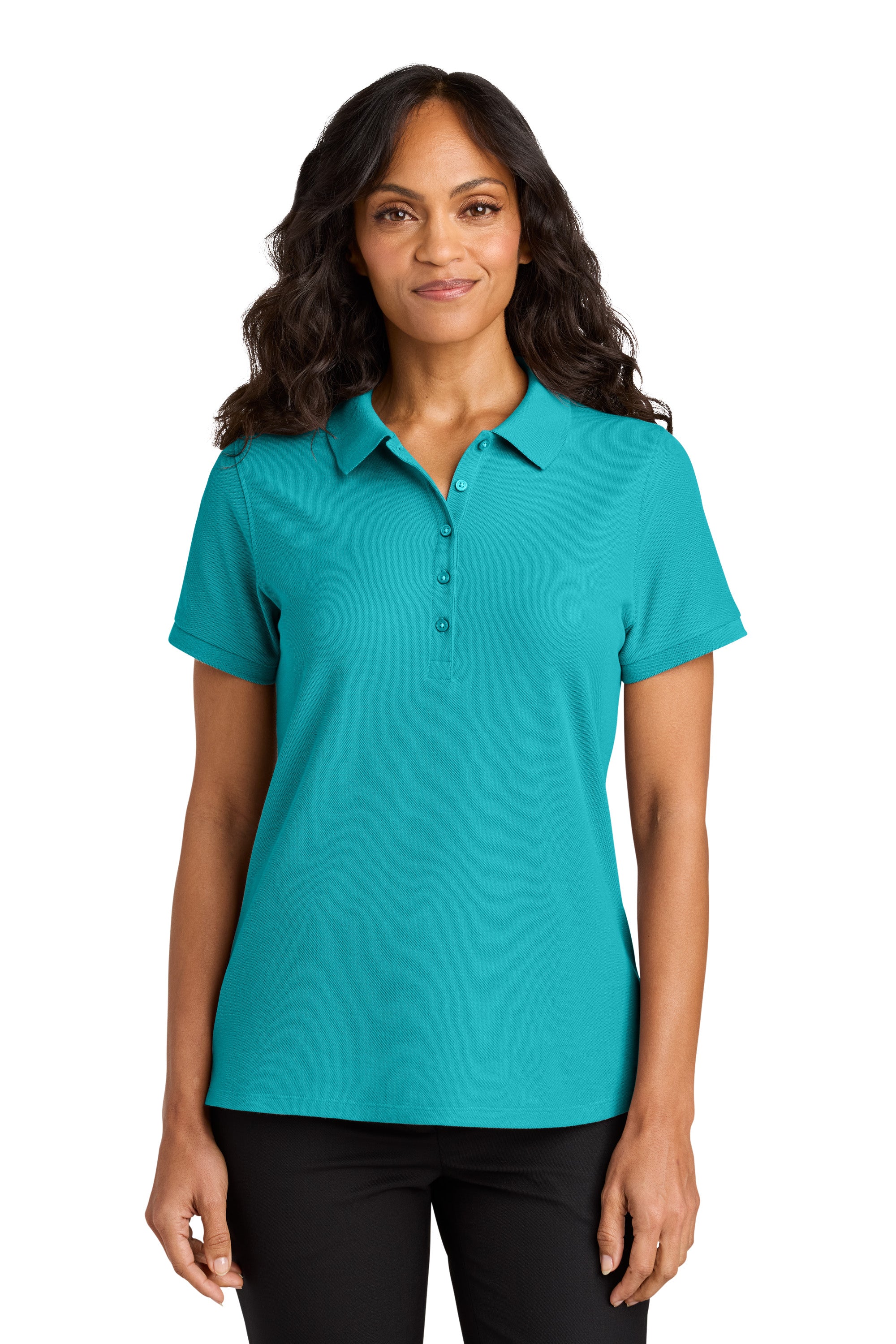 Port Authority® Women's Wearever Signature Pique Polo. LK200.