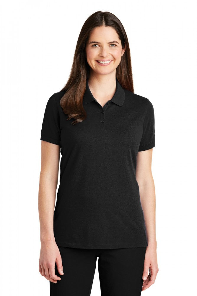 Port Auth. Womens Cotton Logo Polo. LK8000. Logo Shirts Direct