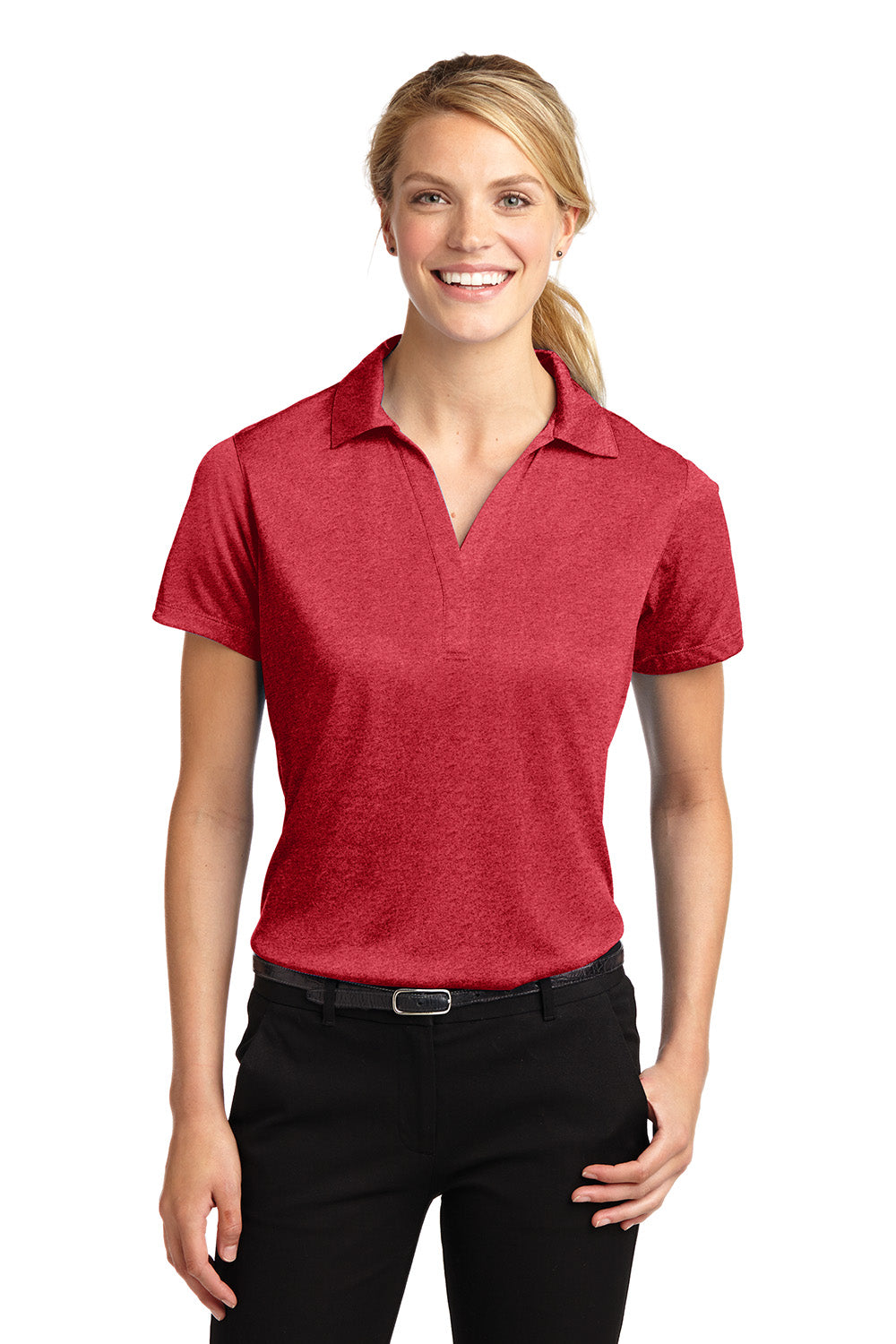 Sport Tek Pink Raspberry Heather