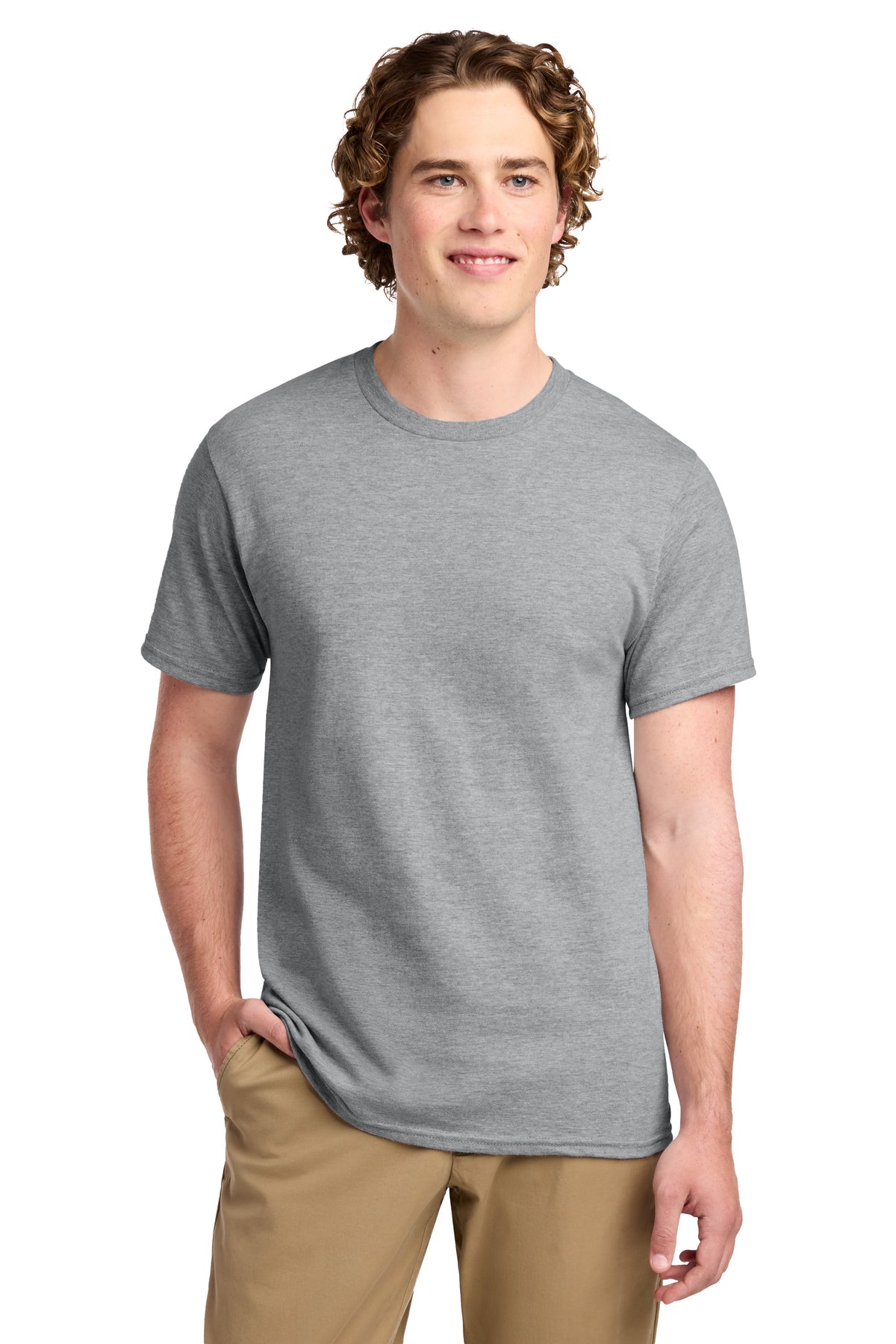 Port & Co PC150 Ring Spun Cotton Tee Shirt Athletic Heather