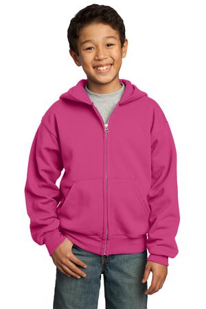 パーカー・フーディ IONSEOUL backstreet over hood-T BBJ47 Port & Company Youth Core Fleece Full-Zip Hooded Sweatshirt