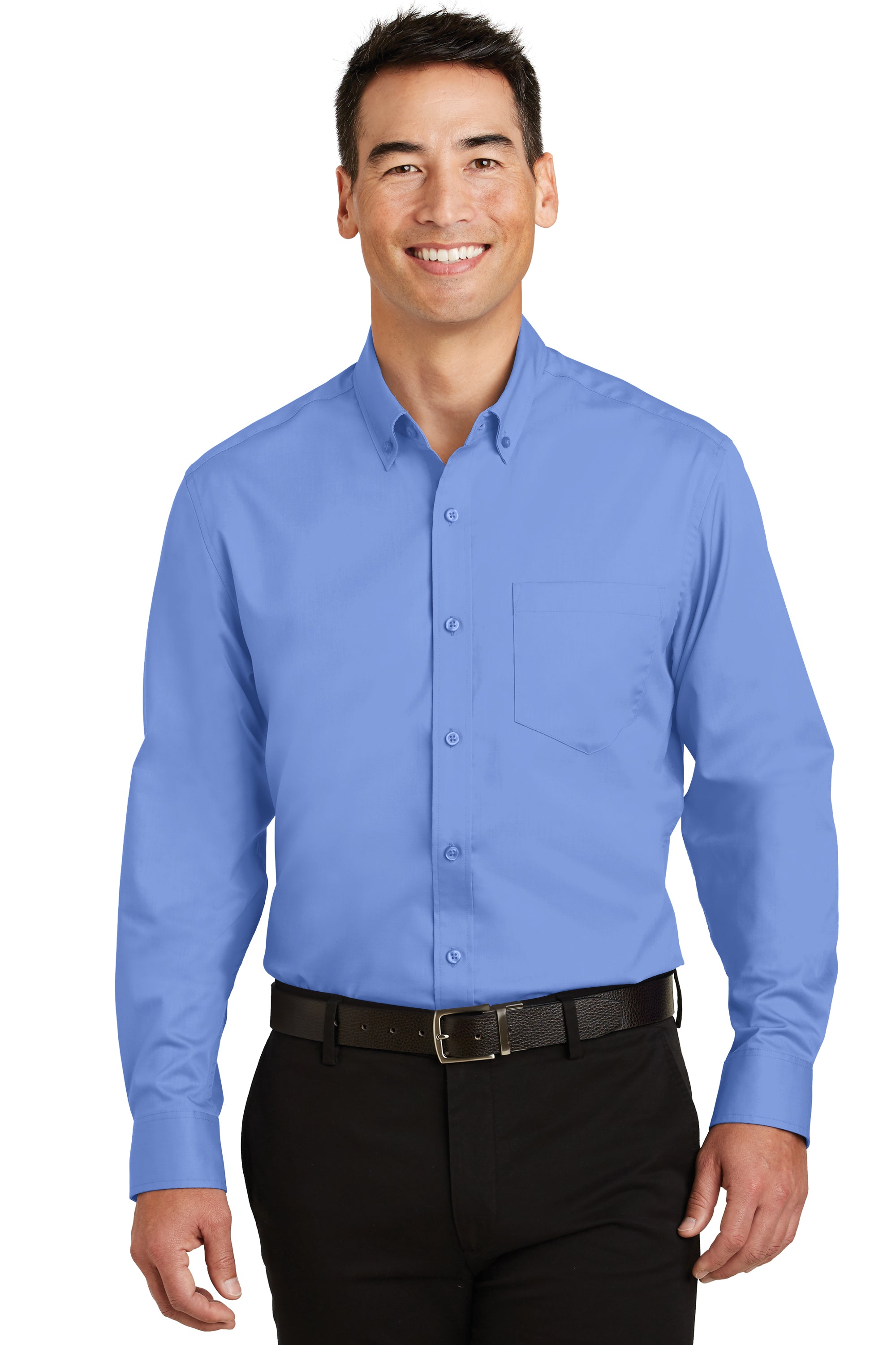 Port Authority S663 Embroidered SuperPro Twill Shirt