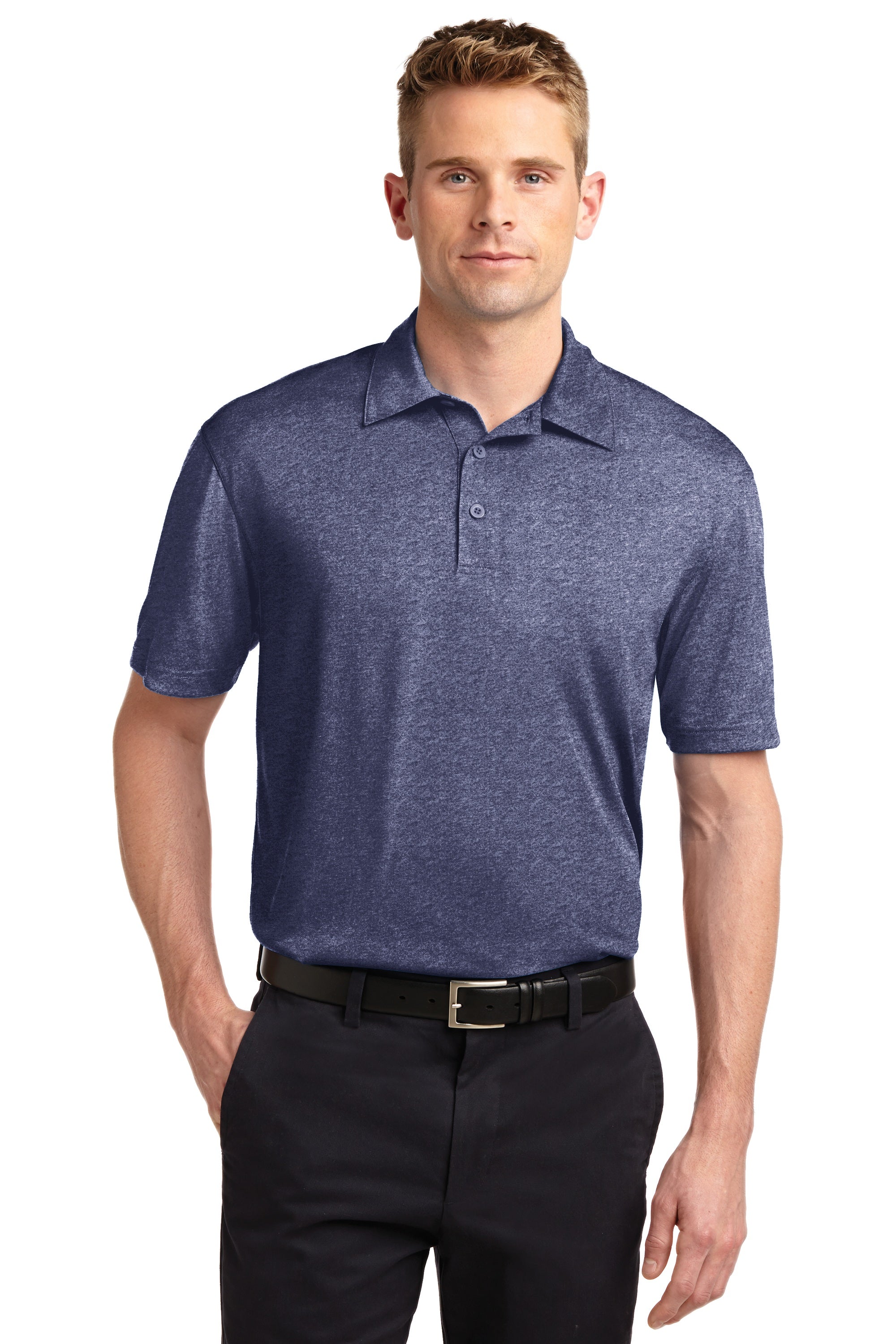 Sport Tek Cardinal Heather