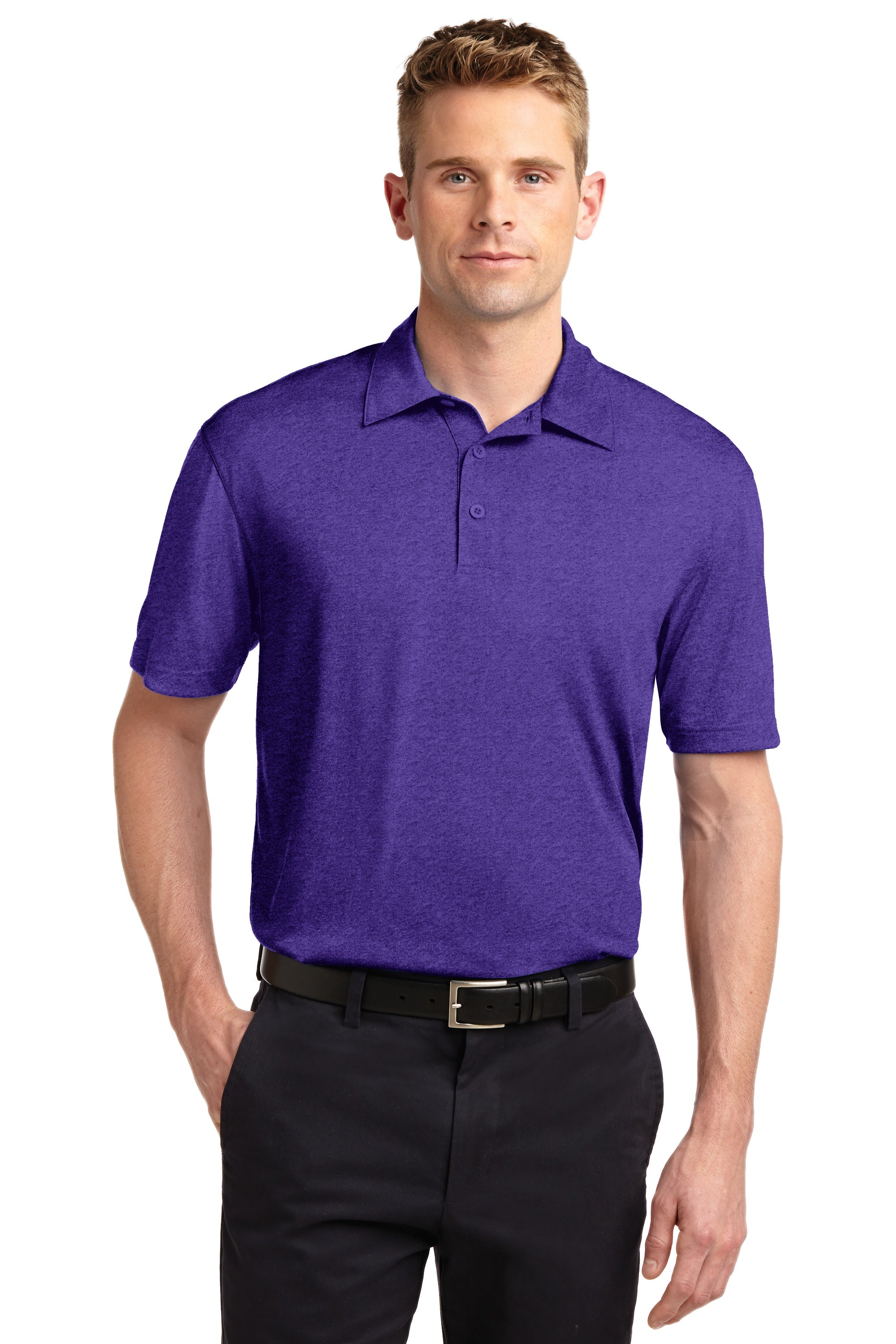 Sport Tek Deep Orange Heather