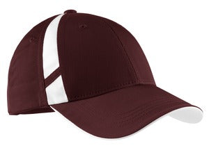 Sport Tek Maroon/White