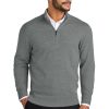 Port Authority Medium Heather Grey