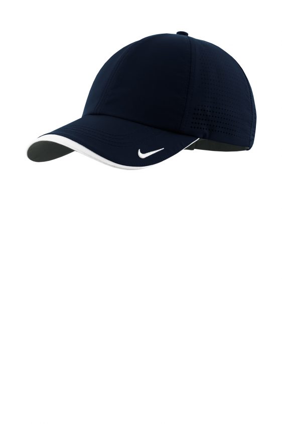 Nike Navy Dog Head W Drifit Velcro Adjustable Hat